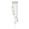 Z-Lite Alton Chandelier, 7-Light, 18 In.W x 14.25 In.H, Brushed Nickel/Clear+Frosted 824P-7R-BN - alternate 6